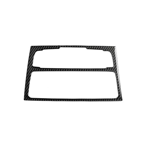 Carbon Black Console CD Panel Trim For Audi A4 B8 A5 Q5 B7 2009-2016 - Picture 4 of 13