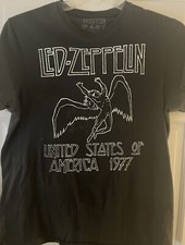 LED ZEPPELIN T-shirt Original Authentic 1977 Mens Size M
