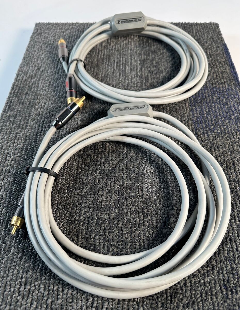 MIT Terminator 3 RCA Interconnects 3 Meters | eBay MIT Terminator 3 RCA Interconnects 3 Meters | eBay