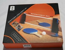 Retractable Table Tennis Ping Pong Set by Black Series Brand New