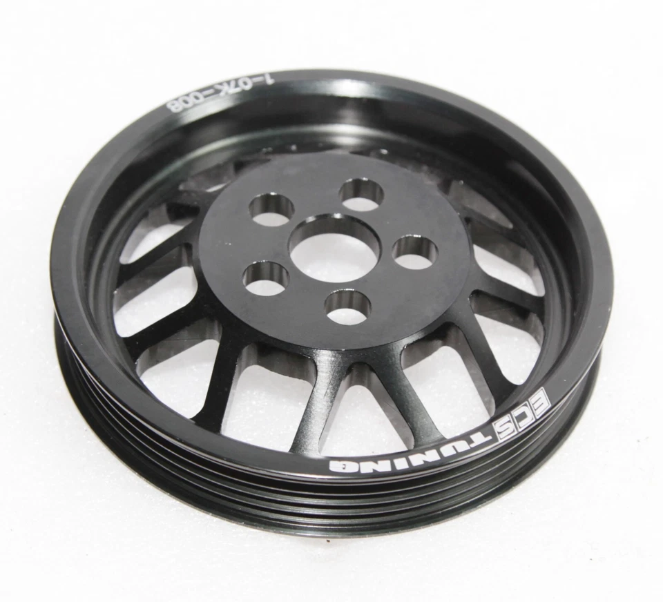 06-12 VW Jetta Beetle Golf Passat Rabbite MK5 6 manivela polea 2,5 L 2480CC ROJO Foto 3 de 4