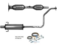 BM91617H Exhaust Approved Petrol Catalytic Converter FREE FITTING KIT