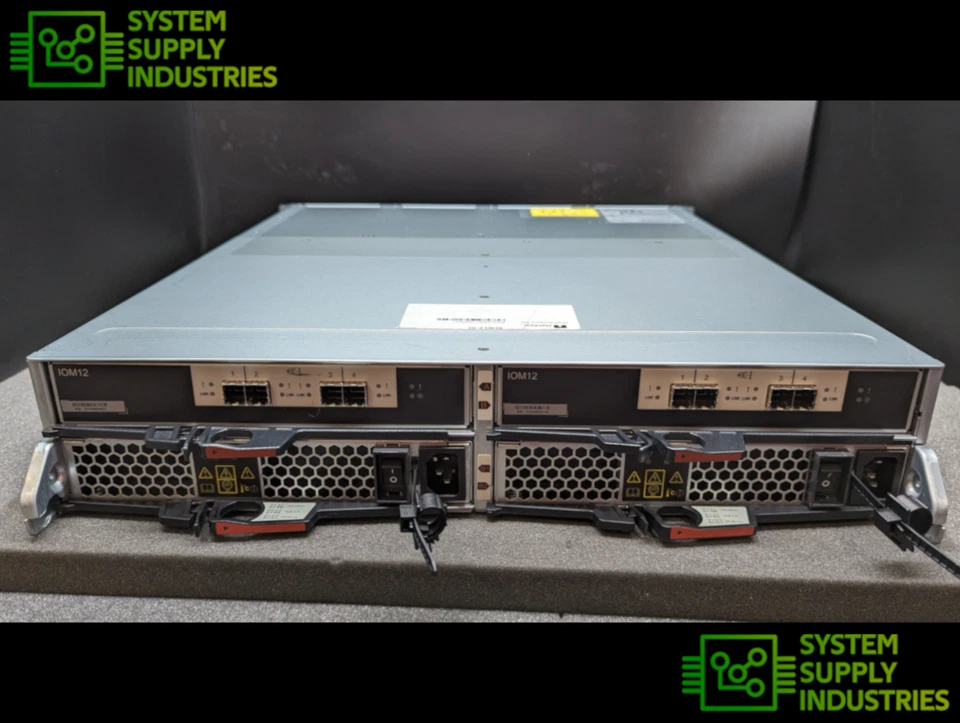 NetApp DS212C 12 Bay Disk Array NAJ-1502 - 2 x IOM12 Controllers - 2 x PSU's - Image 4 of 4