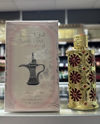 Dirham Wardi Perfume Oil Concentrated Free From Alcohol Ard Al Zaafaran - 12mL