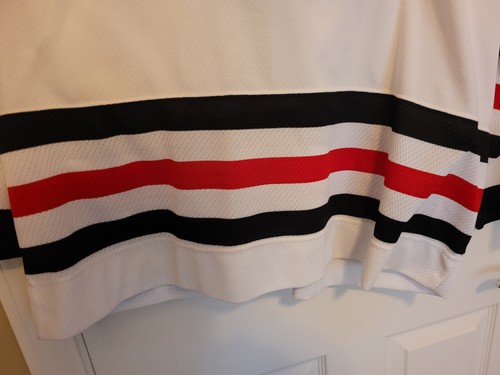 Vintage Starter Chicago Blackhawks Jersey Men’s XL White Hockey NHL Sewn 90s - Picture 6 of 14
