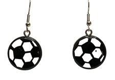 Football Earrings, Sports Earring, Gift Idea, Soccer Earrings, Athletic Earrings