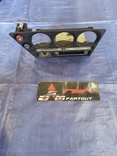 Genuine 87-93 Mitsubishi Galant VR-4 Center Dash Heater Control Panel Trim