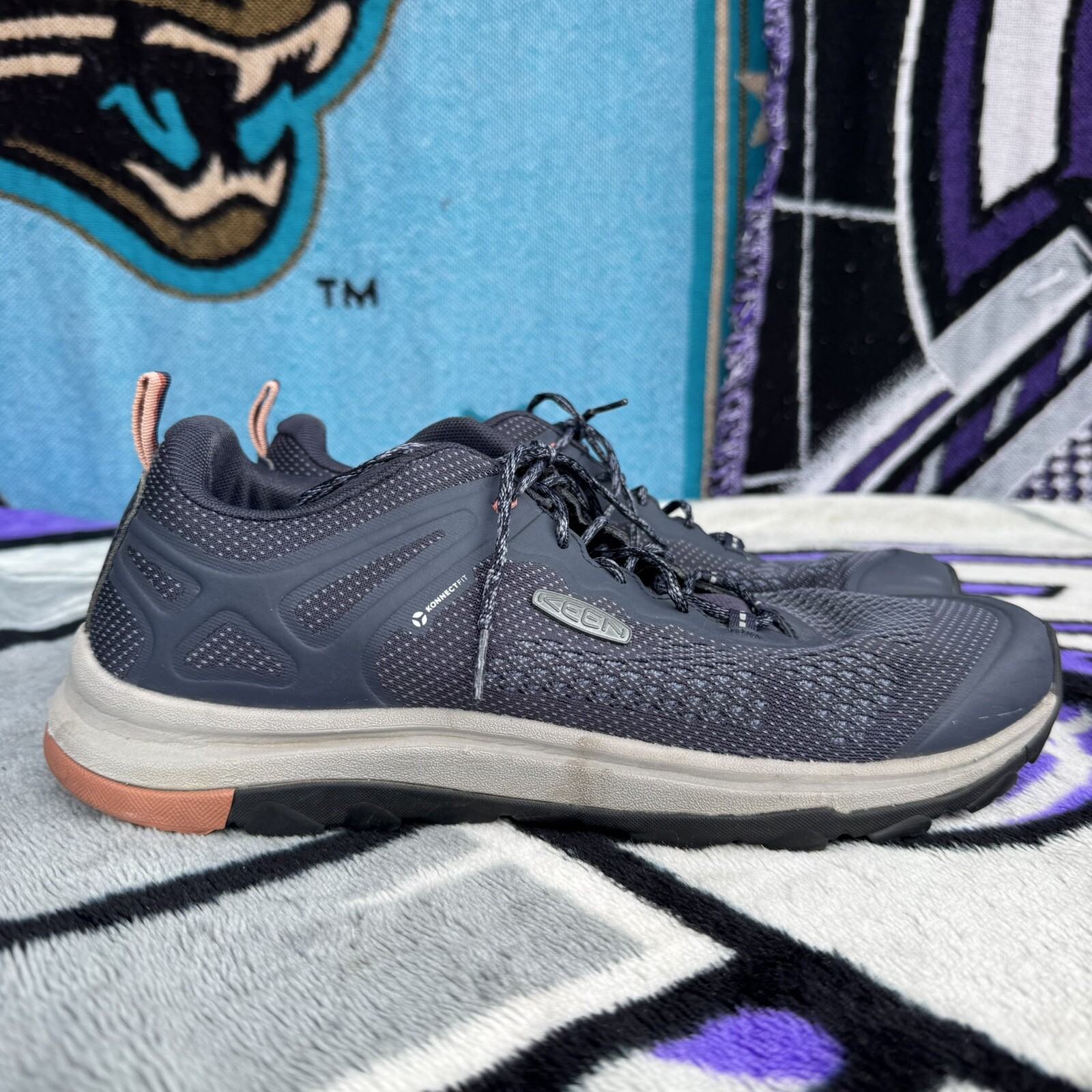 Taglia W12 M10 Sneakers blu da donna Keen Terradora II Vent Mesh Trail Runner