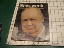 Vintage CHURCHILL item: magazine: NEWSWEEK february 1, 1965 CHURCHILL 1874-1965