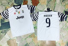 1 MAGLIA FC JUVENTUS HIGUAIN UFFICIALE BIANCA THIRD ZEBRATA JUVE  2017 SOTTOCOST