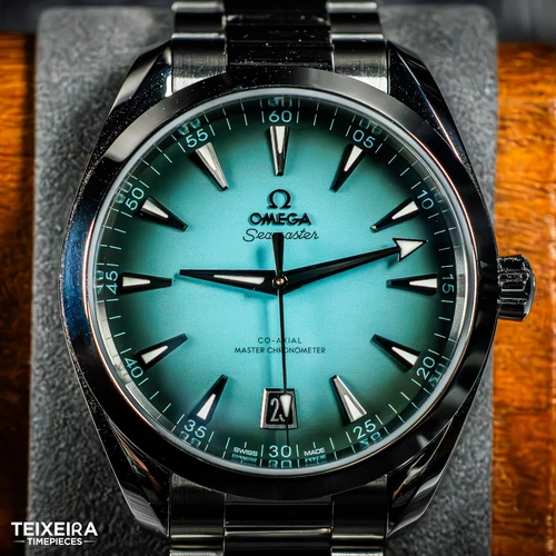 Omega Seamaster Aqua Terra Turquoise Lacquer 41mm 220.10.41.21.03.006 Complete