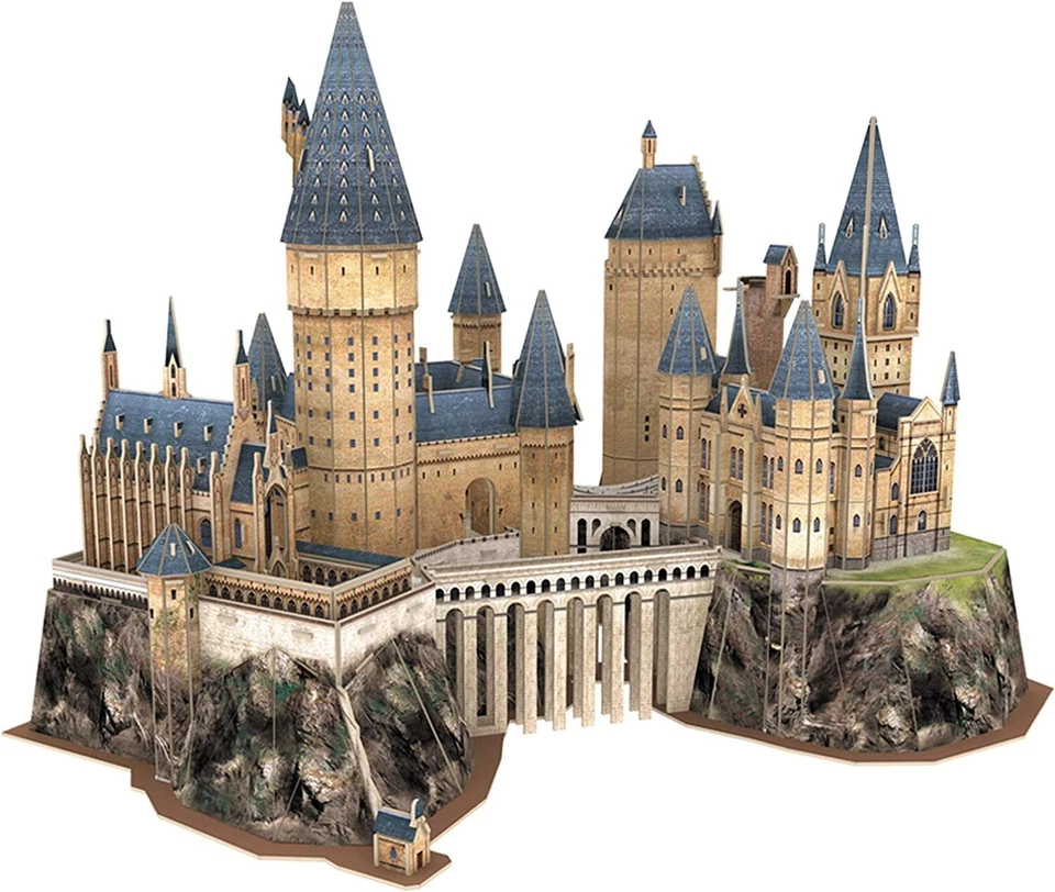 Harry Potter 3D Puzzles Jigsaw - Hogwarts Castle - Image 3 of 4
