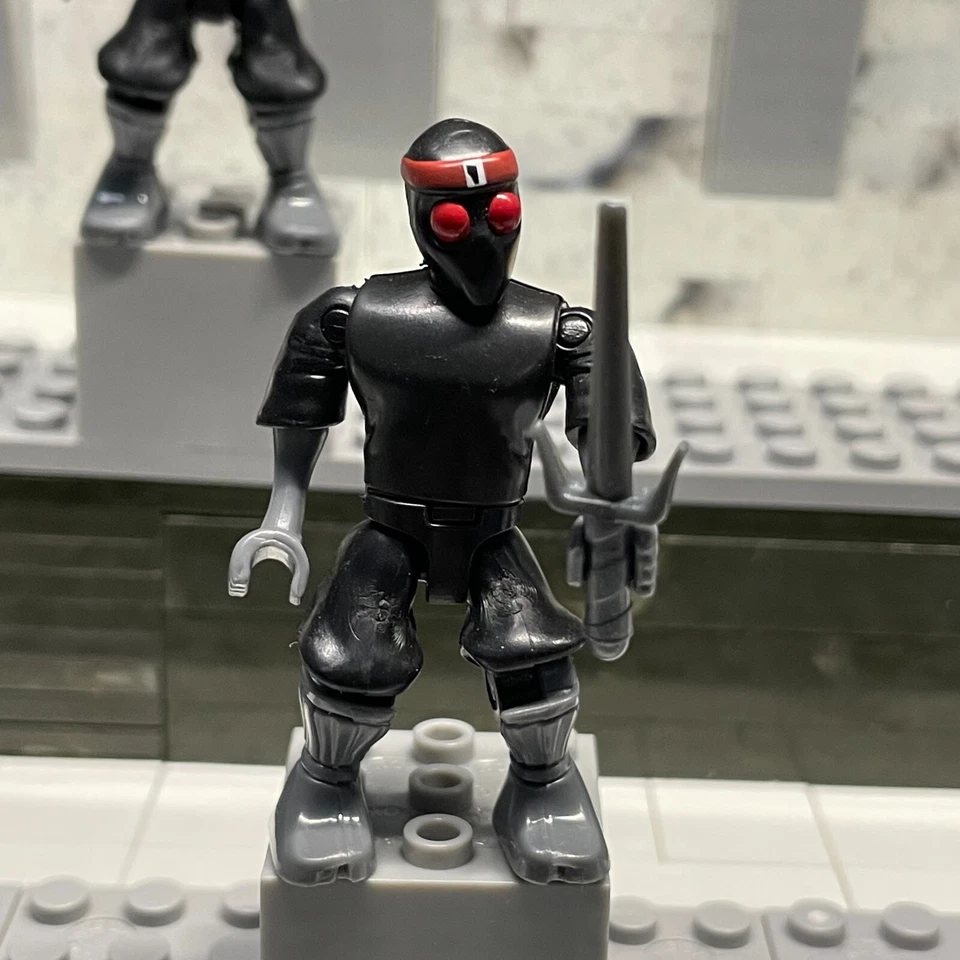 4-футовый солдатик черепашки-ниндзя слепая упаковка серия 1 минифигурка TMNT - Изображение 4 из 4