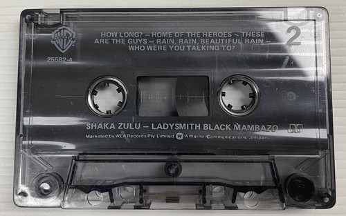 Ladysmith Black Mambazo Shaka Zulu Music Cassette Tape 25582-4 WB 1986 Original - Picture 13 of 24