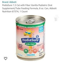 PediaSure With  Fiber  1.5 Cal