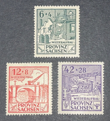stamps 3.1～ Travelstamps: GERMANY SAXONY STAMPS Soviet Zone, SCOTT #13NB1