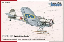 Special Hobby Models 1/72 SAAB B-5 Swedish Dive Bomber