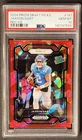 2024 Panini Prizm Draft Picks - Jaxson Dart - #147 - Red Ice Prizm - PSA 10