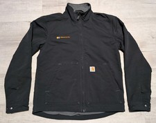 Carhartt Super Dux Jacket Mens Sz S Relaxed Fit Softshell 105534 N04 Black READ
