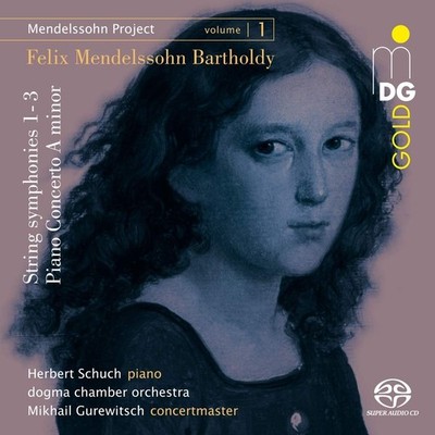 Audio Cd - Felix Mendelssohn - Project Vol. 1 / String SWymphonies 1-3  - Mdg -D