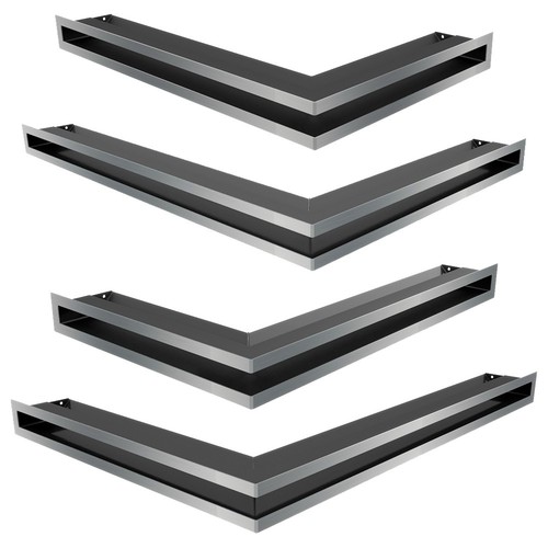 Grille De Cheminée LUFT Coin Gauche – 60x40x6 Cm, Inox, Kratki, Pologne