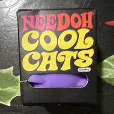 Nee Doh Cool Cats Purple SHIPS FAST  VIRAL TIKTOK TOY 