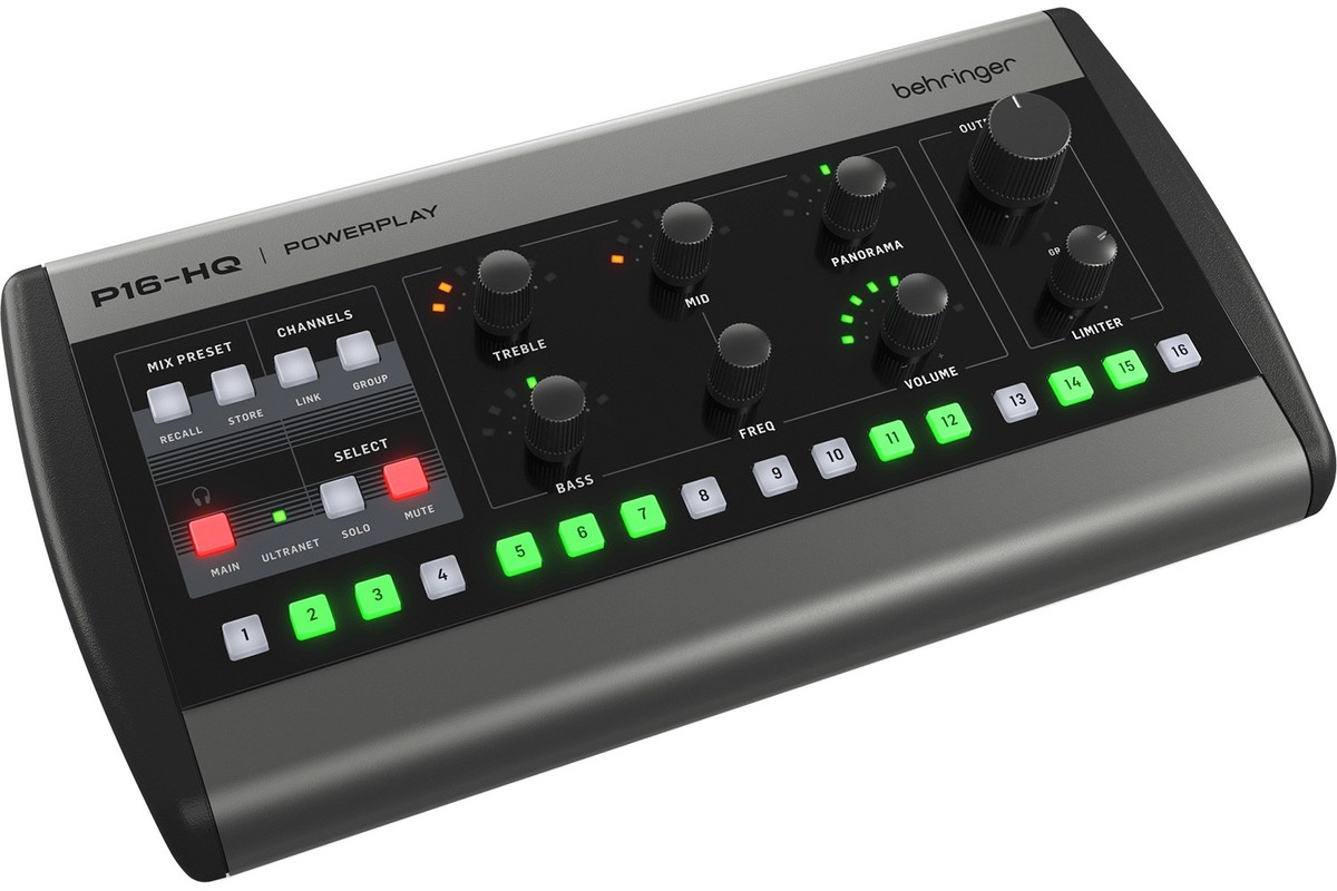 Behringer POWERPLAY P16-HQ 16-Channel Digital Personal Monitoring