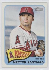 2014 Topps Heritage Hector Santiago #94 tw0