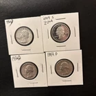 Lot of (4) Washington Quarters-90% Silver Below Melt  As Of 5/9
