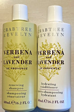 Crabtree  Evelyn VERBENA  LAVENDER Shampoo  Conditioner Set 16.2 fl oz each