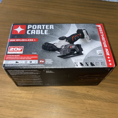 #ad New in Box PORTER CABLE 3” Dia 20V Brushless Cut Off Tool PCCM300B $73.92