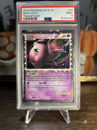 Mew graded PSA 9 for sale on eBay