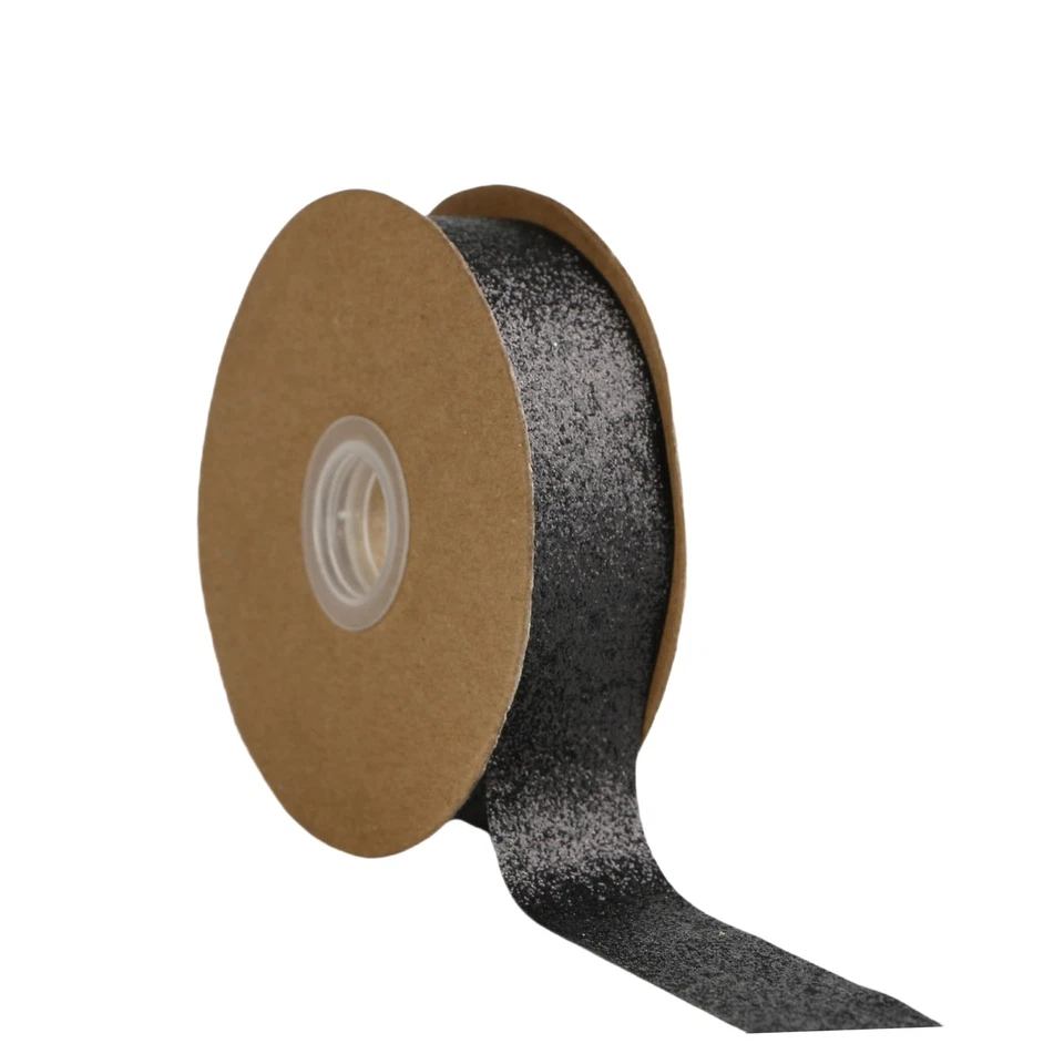 Meseey Glitter Ribbon 7/8 Inch x 25 Yards Sparkle Ribbon for Homecoming Mums - Image 2 of 4