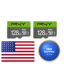 Pny 128Gb Elite 10 U1 Microsdxc Flash - 10 U1 Full Hd Uhs-I