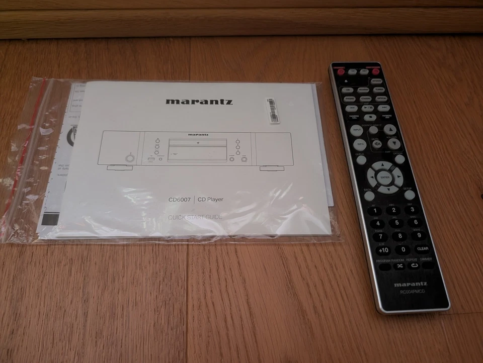 Marantz CD-Spieler CD6007 Silbergold neuwertig - Bild 3 von 3