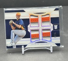 SPENCER ARRIGHETTI 2024 NATIONAL TREASURES  QUAD PATCH /25 #GSQ-SA  Astros