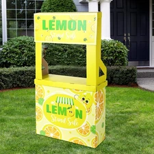Lemon Stand Cardboard Cutout Standup Decorative Market Booth and Lemon Stand ...