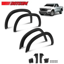 For 2019 2020 2021-2024 Dodge Ram 1500 OE Style Matte Black 4PCS Fender Flares