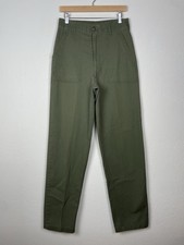 US ARMY 1970-1980  s OG-107 Type 3 Fatigue Pants Size: 32X35 30  x 33   USA Made