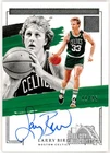 Larry Bird 2020-21 Panini Impeccable Immortal Ink Autograph Card #IMM-LBI 11/25