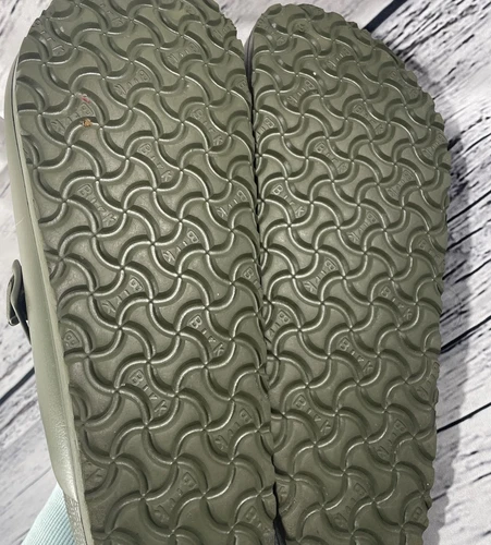 Birkenstock Boston Essentials EVA Men's Sandals 1026215 Green - Picture 7 of 9