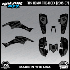 Graphics Kit for Honda ATV TRX400EX (2005-2007) Speed - SMOKE