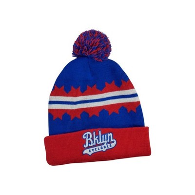 MLB Brooklyn Cyclones Baseball Beanie Groesse Taille Unique #QWE9144