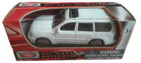 Motormax Toyota Land Cruiser White 1:64 Scale 3 Inch Toy Car Diecast