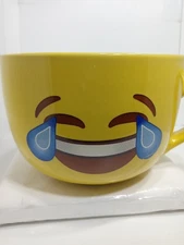 LAUGH OUT LOUD MUG. LAUGH OUT LOUD COFFEE MUG. LAUGH EMOJI MUG. B404