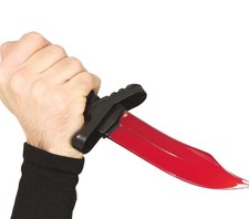 KNIFE WITH BLOOD 25 CMS