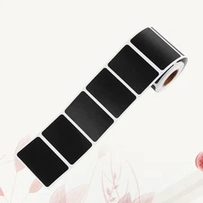 300 Pcs/Roll Chalk Sticker Labels Chalkboard Rectangular Stickers for Kitchen