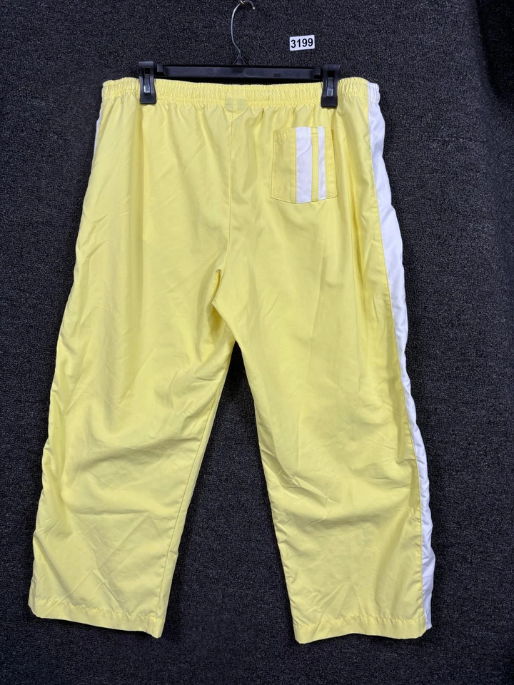 Pantalones Nike Niños Talla L (12-14) Amarillo Blanco Pista Atlético Tearaway Retro Y2K Foto 2 de 4