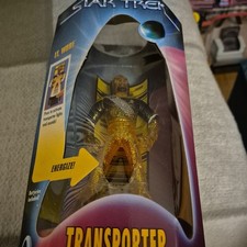 Star Trek Transporter Series Action Figure Lt Worf. Description