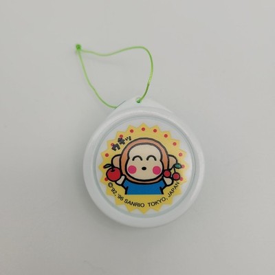 Sanrio Vintage Hello Kitty Monkichi Monkey Mini Coin Case Container Trinket 1996